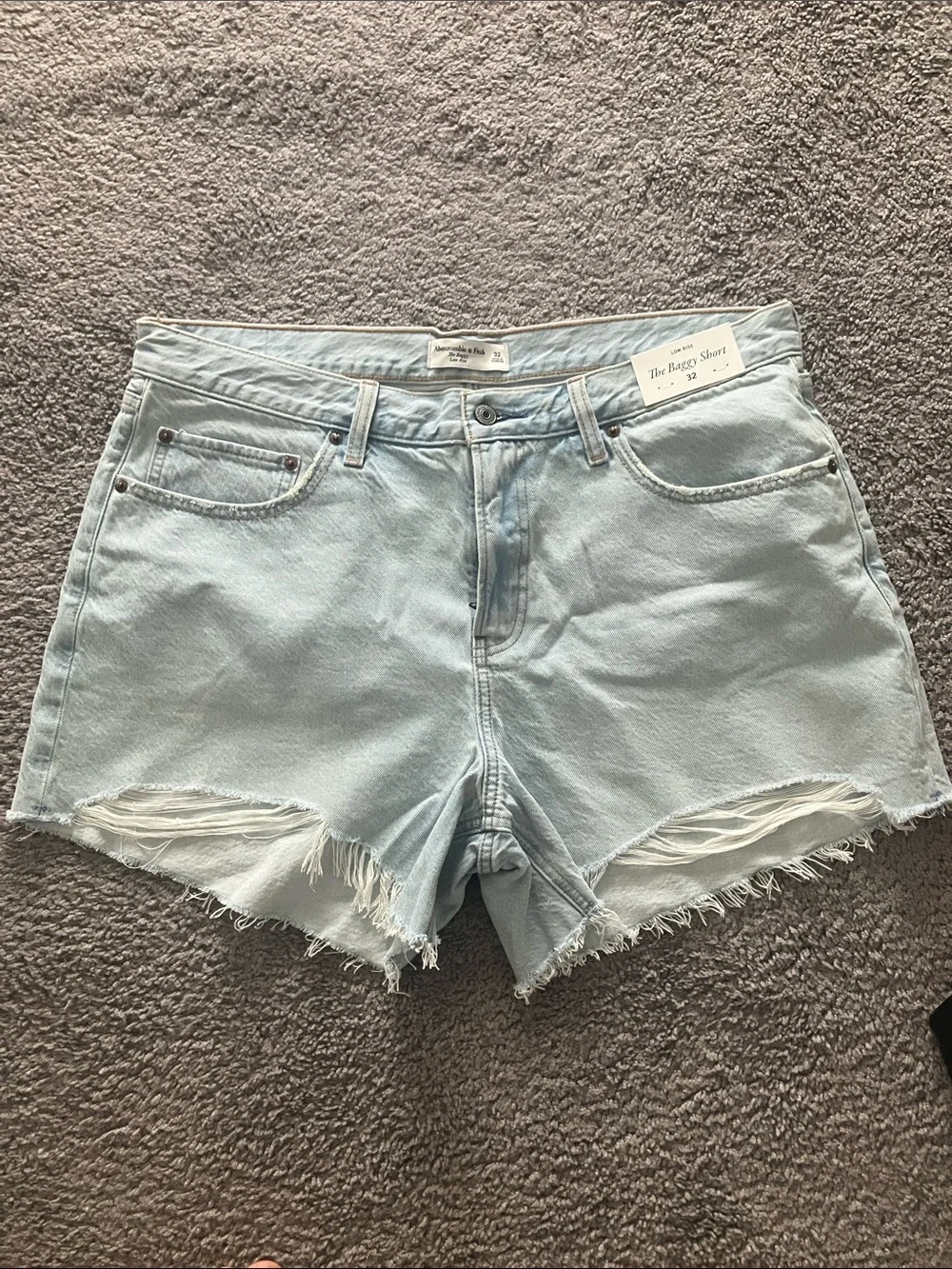Abercrombie & Fitch Low Rise Baggy Shorts